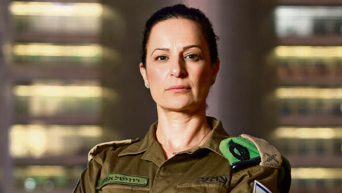 תא"ל אביבי בקריה. "90 אחוז מהמקצועות בצבא פתוחים לנשים, וכל הזמן אנחנו חושבים מה ואיך עוד להכניס" | צילום: דנה קופל
