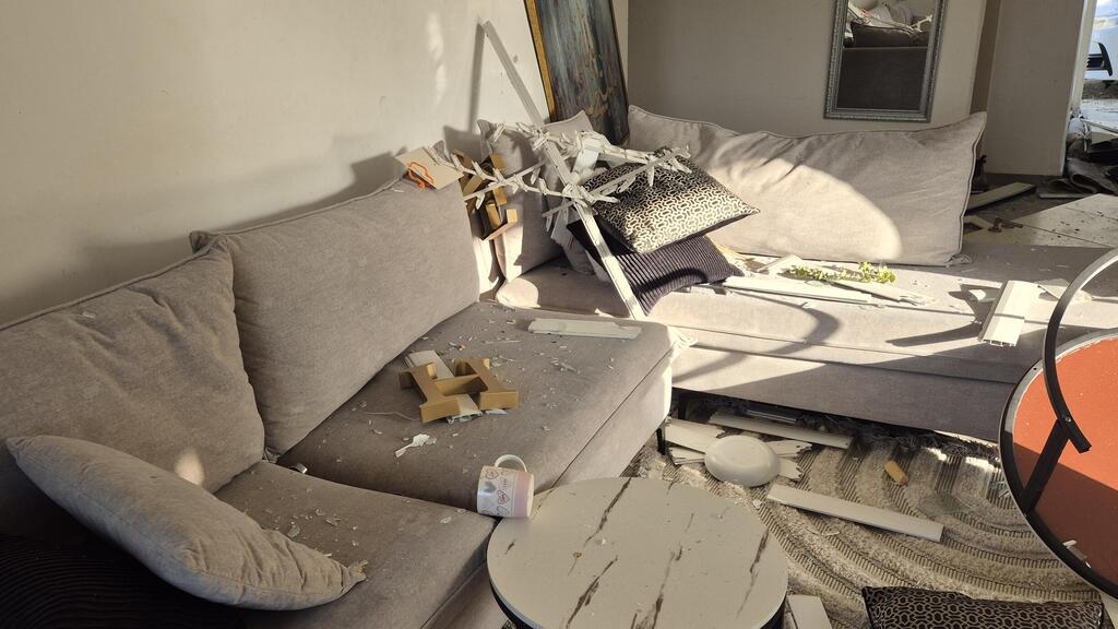 פגיעה באחד הבתים בזרזיר