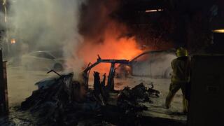 שריפה באיזור המרכז