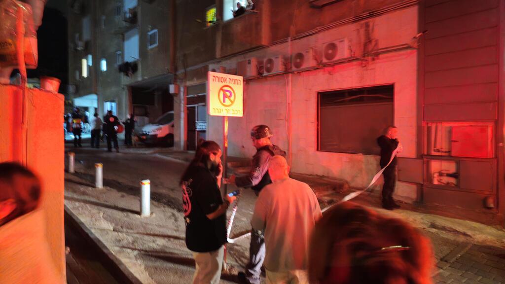 נפילה באיזור המרכז