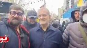 נשיא איראן פזשכיאן בטהרן