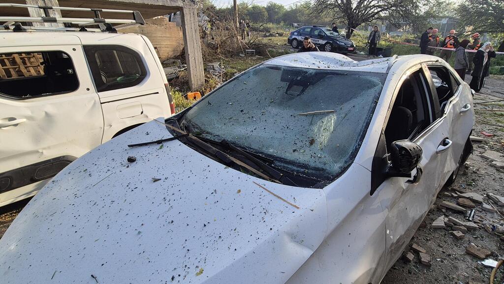 פגיעה באחד הבתים בזרזיר