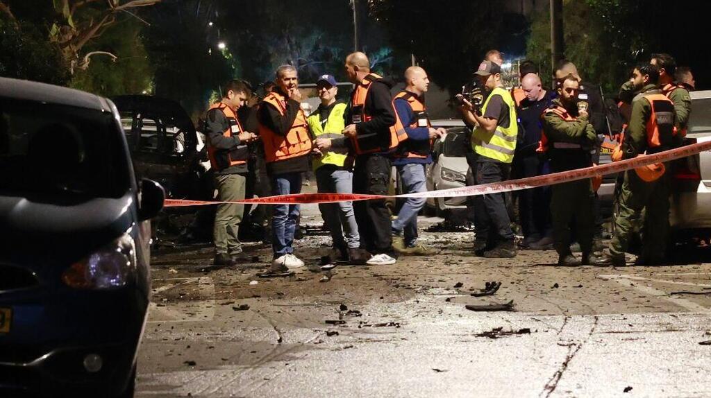 זירת נפילה בראשון לציון