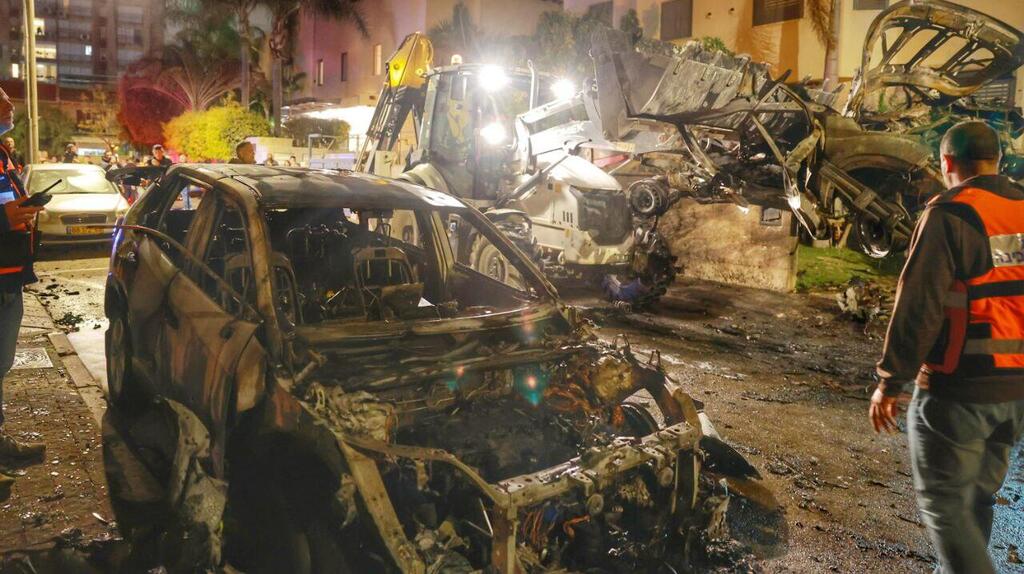 הרס ברחוב בראשון לציון