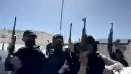 Hamas gunmen documented in Khan Younis תיעוד מחאן יונס: שיירת מחבלי חמאס עם נשקים שלופים