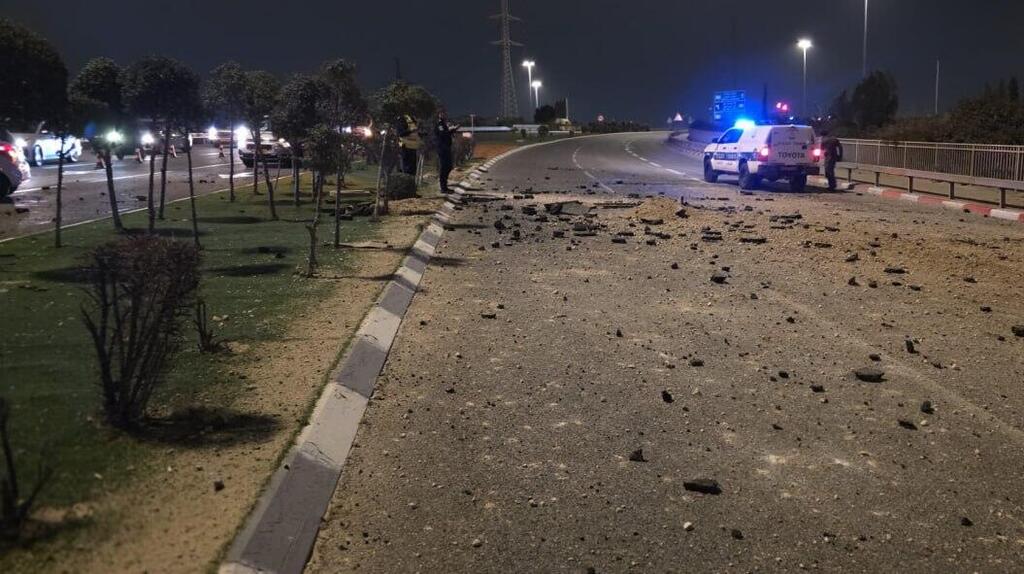 פגיעה בכביש בשפלה