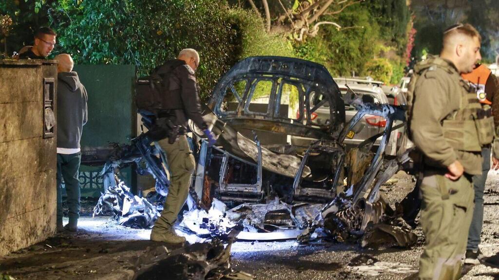 זירת נפילה בראשון לציון