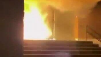 הצתת בית כנסת ברוטרדם שבהולנד