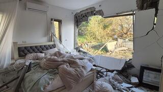 נזקי פגיעה הטיל האיראני בזרזיר