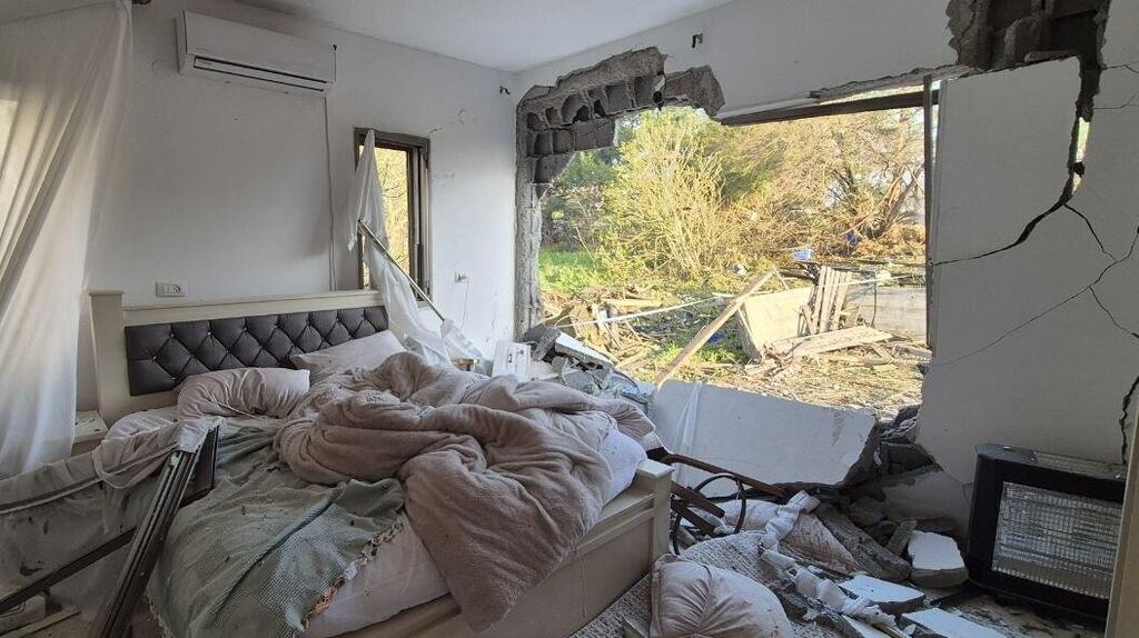 פגיעה באחד הבתים בזרזיר