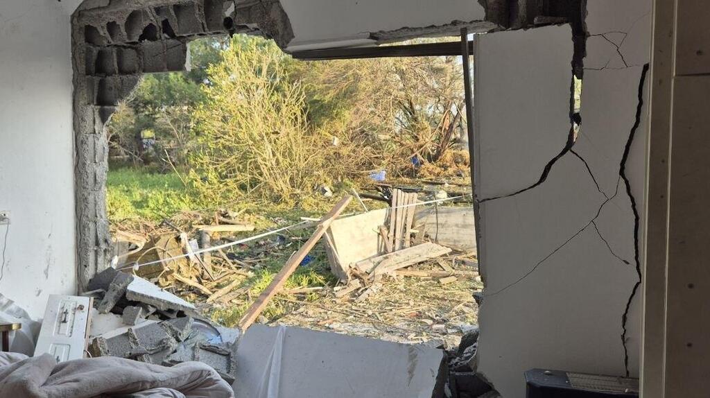 פגיעה באחד הבתים בזרזיר