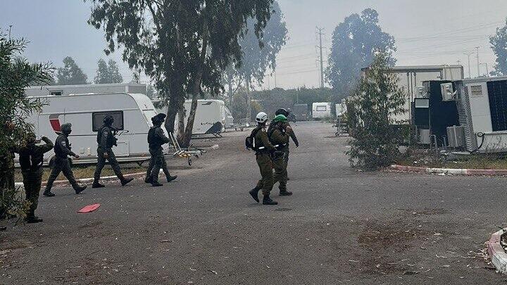 זירת הנפילה במרכז