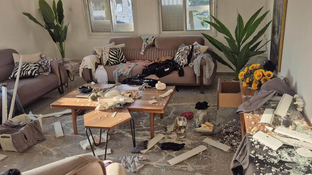 פגיעה באחד הבתים בזרזיר