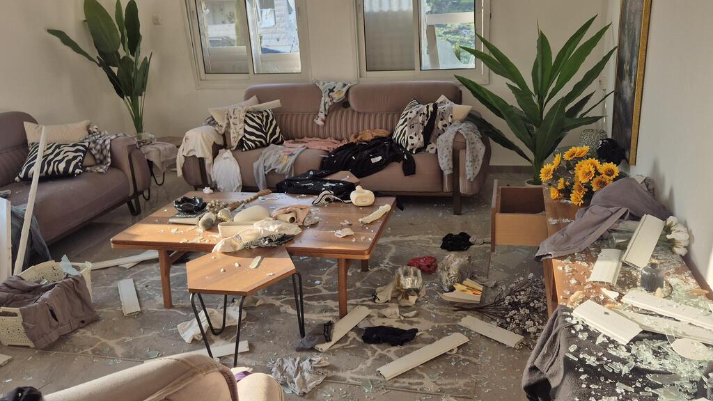 פגיעה באחד הבתים בזרזיר