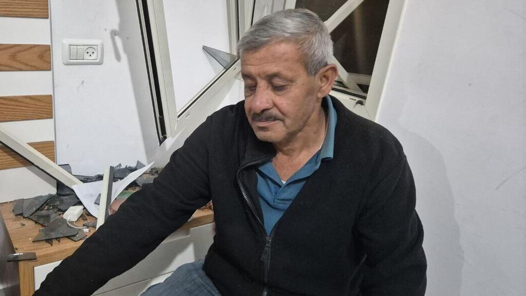 מוסא גריפאת, שביתו בזרזיר נפגע מטיל איראני