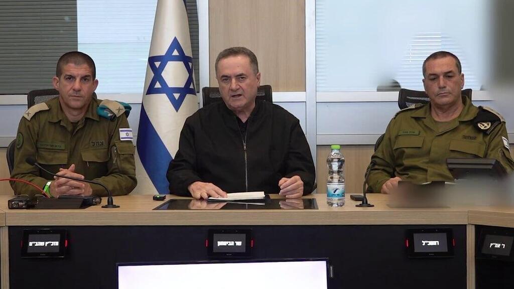  שר הביטחון בהערכת מצב בבור