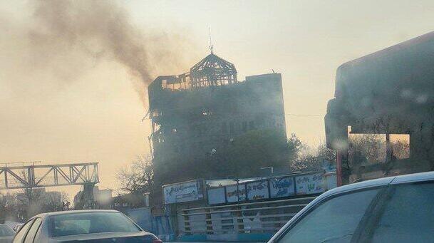 "המרכז לחקר החלל" בטהרן, אחרי שהותקף