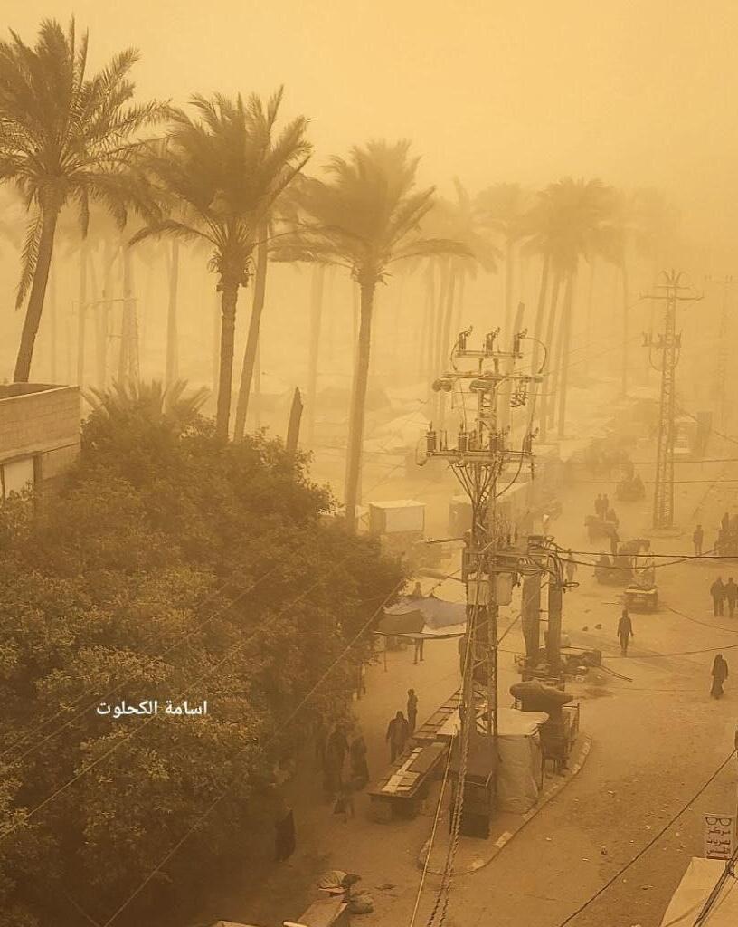 סופת חול בעזה