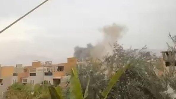 פגיעה ישירה באילת