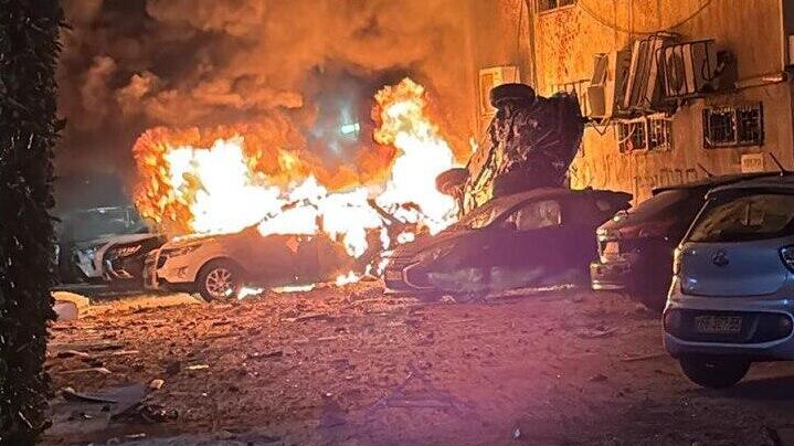 זירת הנפילה בחולון