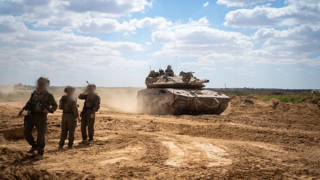 תיעוד מפעילות כוחות צה״ל ברצועת עזה מזרחית לקו הצהוב