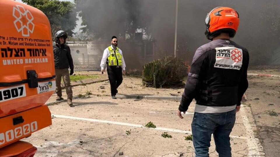 זירת נפילה בתל אביב