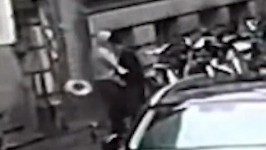 Нападение на еврея в Антверпене (Фото: "Шомрим") התקיפה ברחוב באנטוורפן