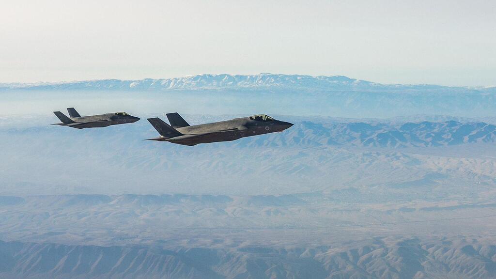 Photo: IDF מטוסי ה׳אדיר’ בדרך לתקיפה באיראן