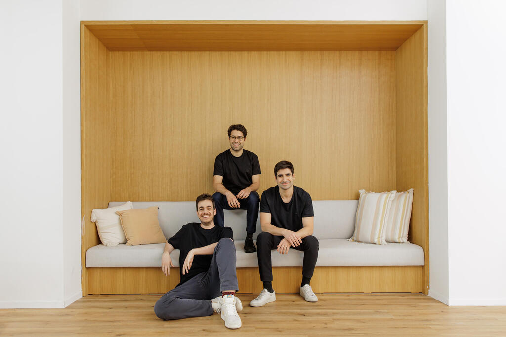 Bold founders: CPO Hadar Krasner, CTO Omri Mallis and CEO Nati Hazut 