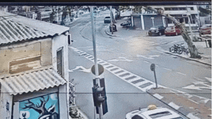 תיעוד פגיעה באחת הזירות בת"א