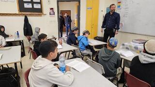 חוזרים לשגרת לימודים בבנימין