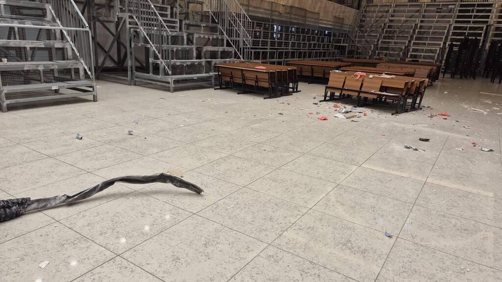 נפילה בבית מדרש בירושלים