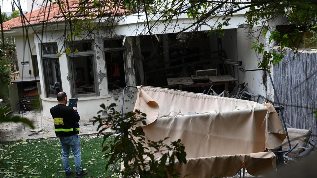 הפגיעה בבית בשוהם