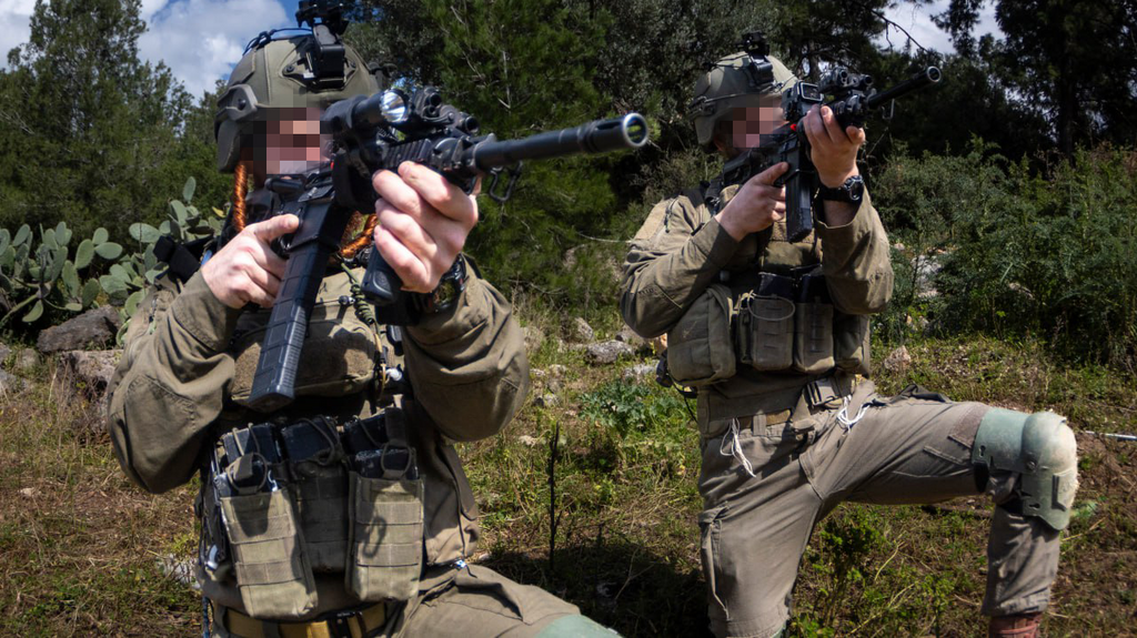 לוחמים חרדים באזור גבול הצפון