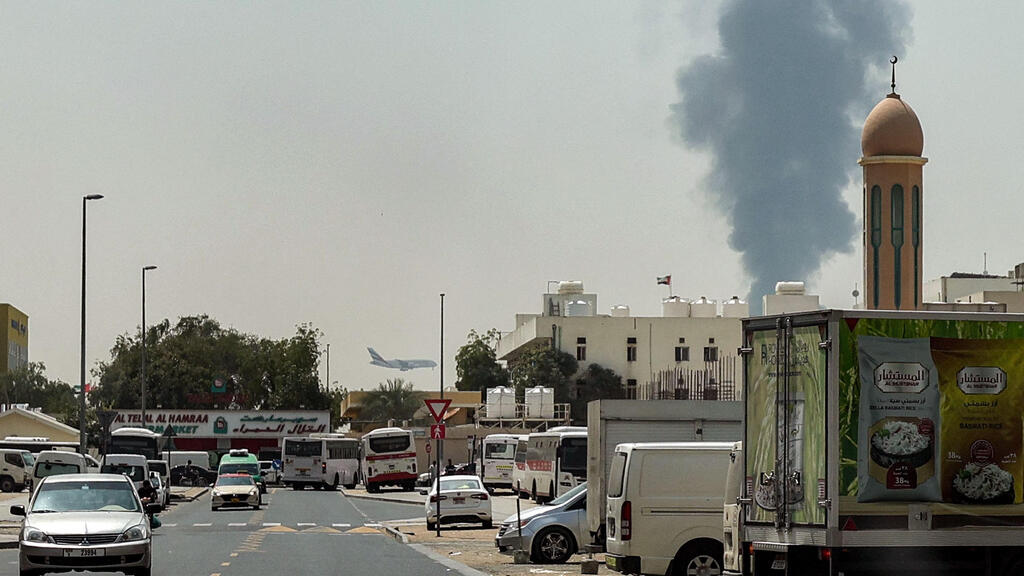 Photo: AFP תקיפה בשדה התעופה בדובאי