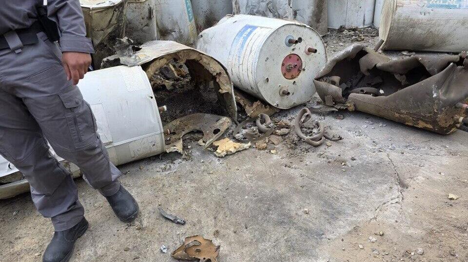 נפילת רסיס בלוד