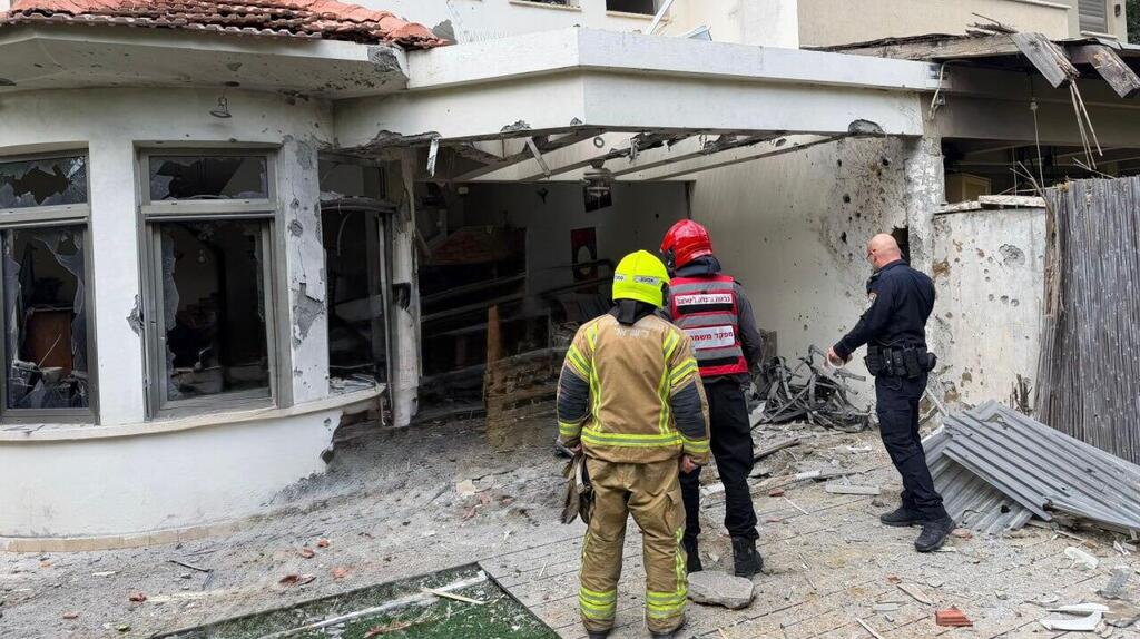 נפילה בחצר בית בשוהם