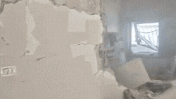 בית שנפגע בראשון לציון