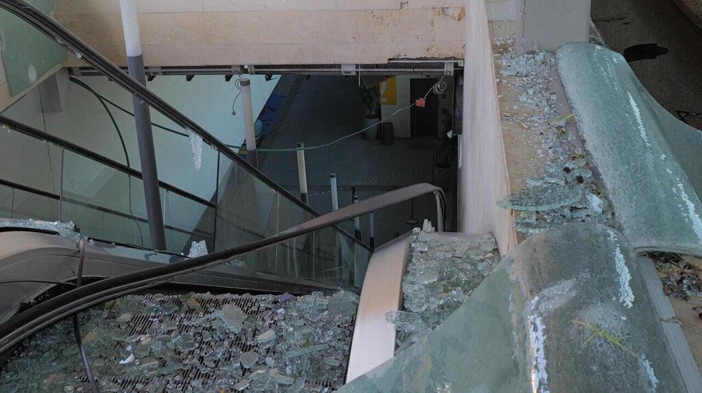 פגיעה ישירה בתחנת רכבת בחולון