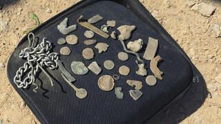 ממצאים קדומים שאותרו אצל החשודים