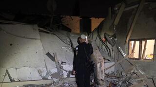 מד"א בזירת הנפילה בכרמיאל