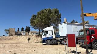 שא-נור קרוואנים הוצבו בשומרון מועצת יוסי דגן 
