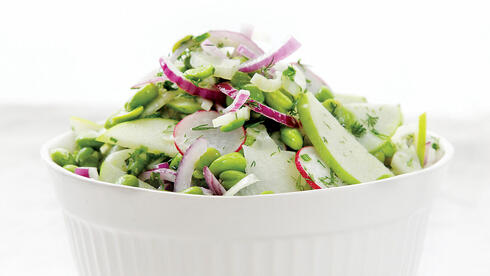 סלט אביבי ירוק