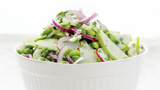 סלט אביבי ירוק