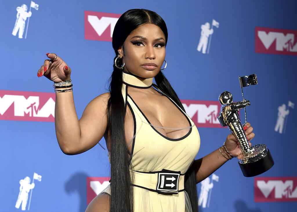 ניקי מינאז' בטקס פרסי MTV ל-2018