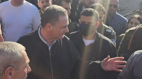 שר הביטחון ישראל כ"ץ בנהריה