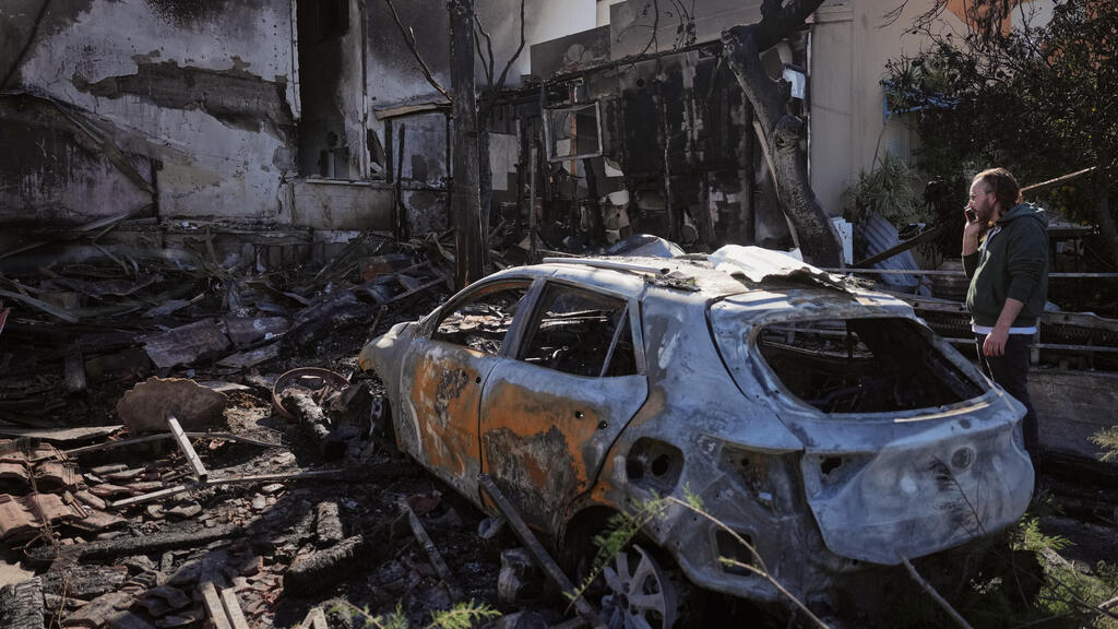 בית שנפגע אתמול 16.3.26 מרקטה