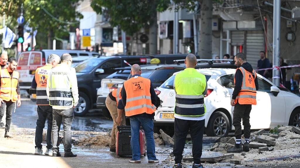 זירת נפילה בחולון