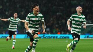 שחקני ספורטינג ליסבון בטירוף