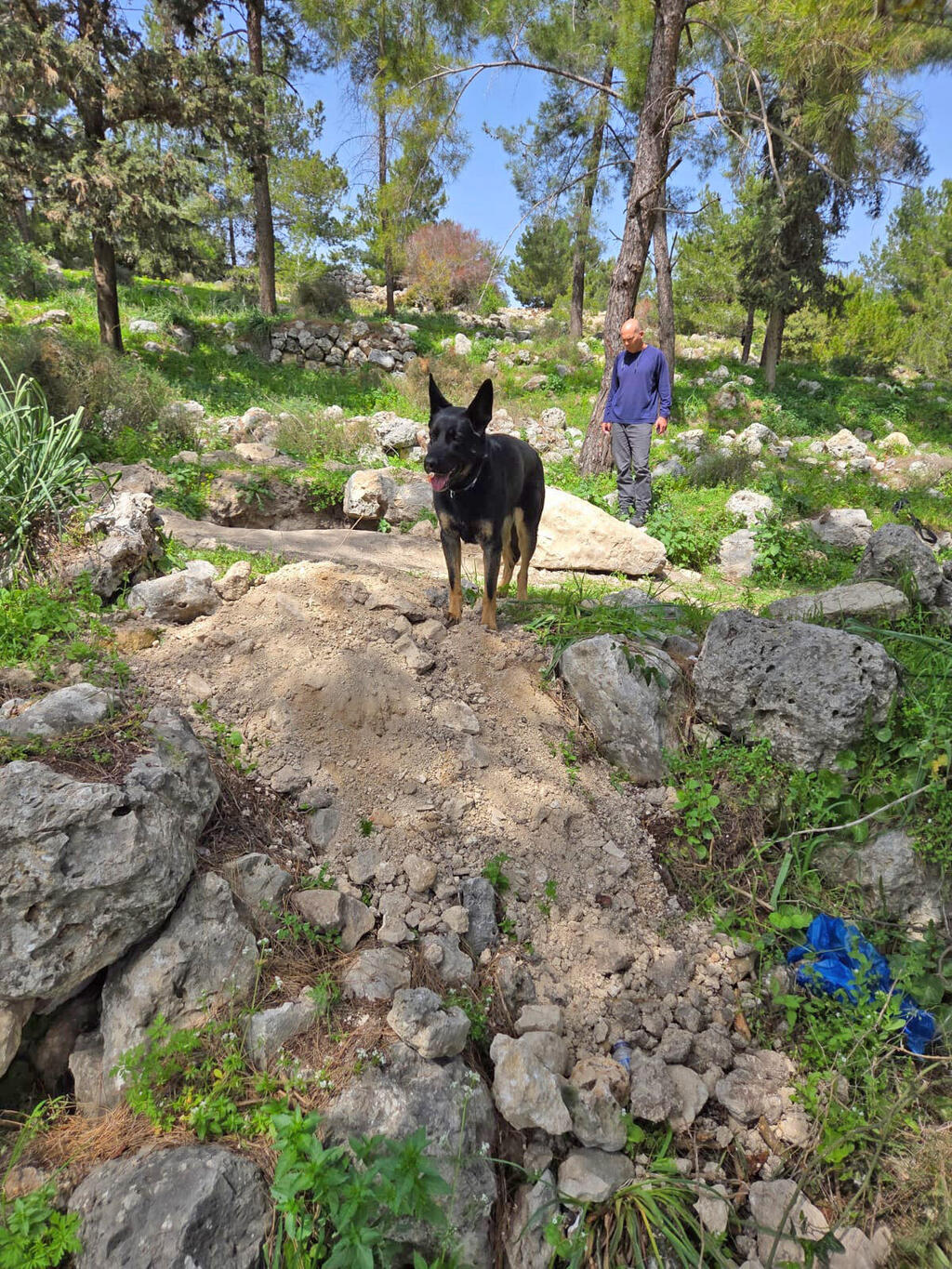 ההרס שגרמו החשודים באתר העתיקות
